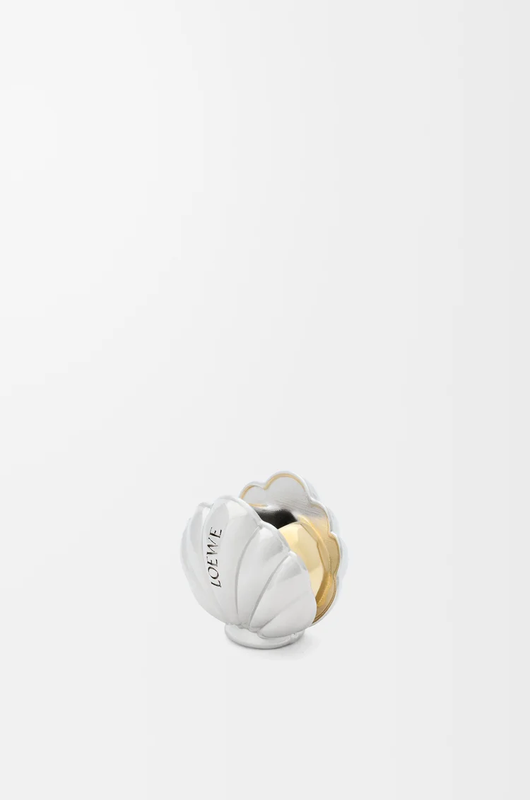 LOEWE 金属蛤蜊骰子 金色