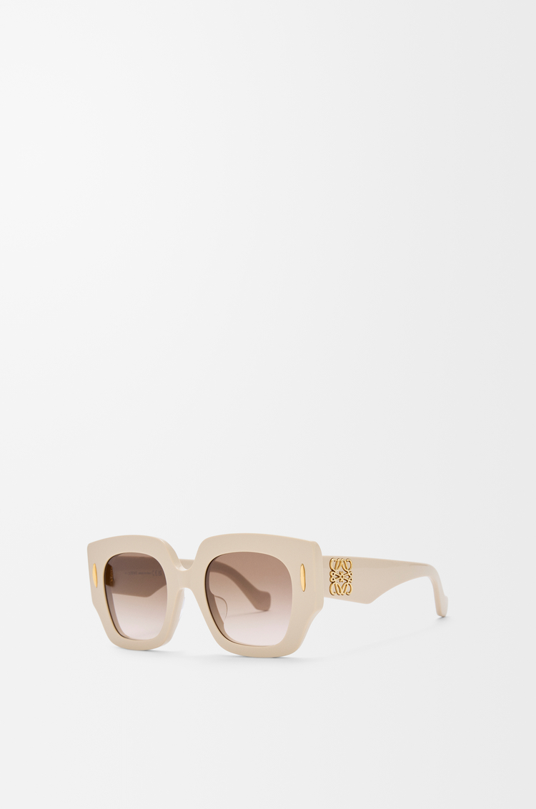 LOEWE Square Screen sunglasses Cream