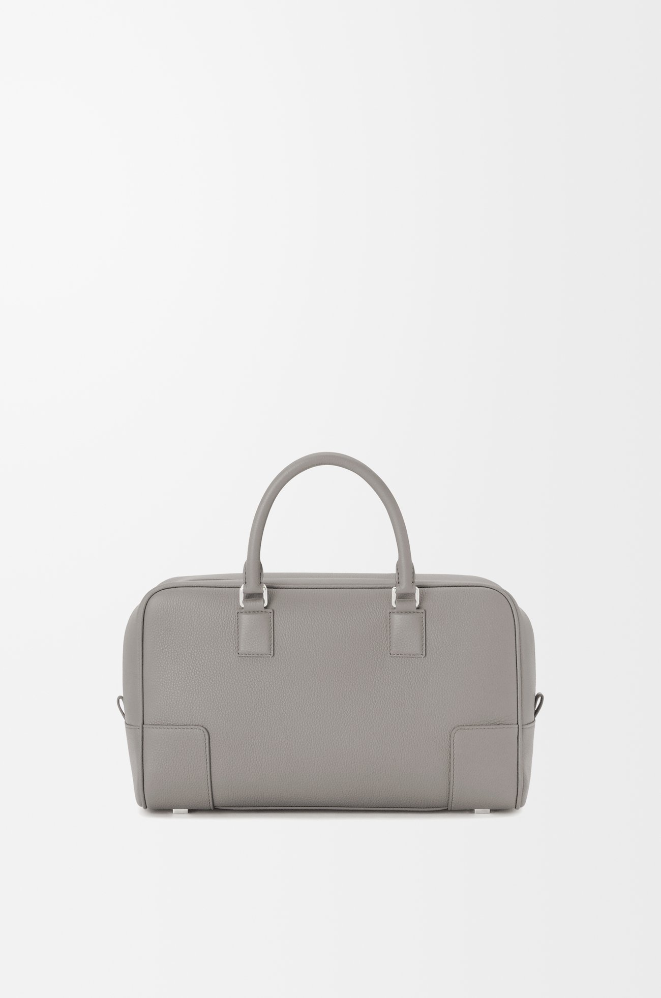 LOEWE 柔軟粒面小牛皮 Amazona 28 包款 珍珠灰