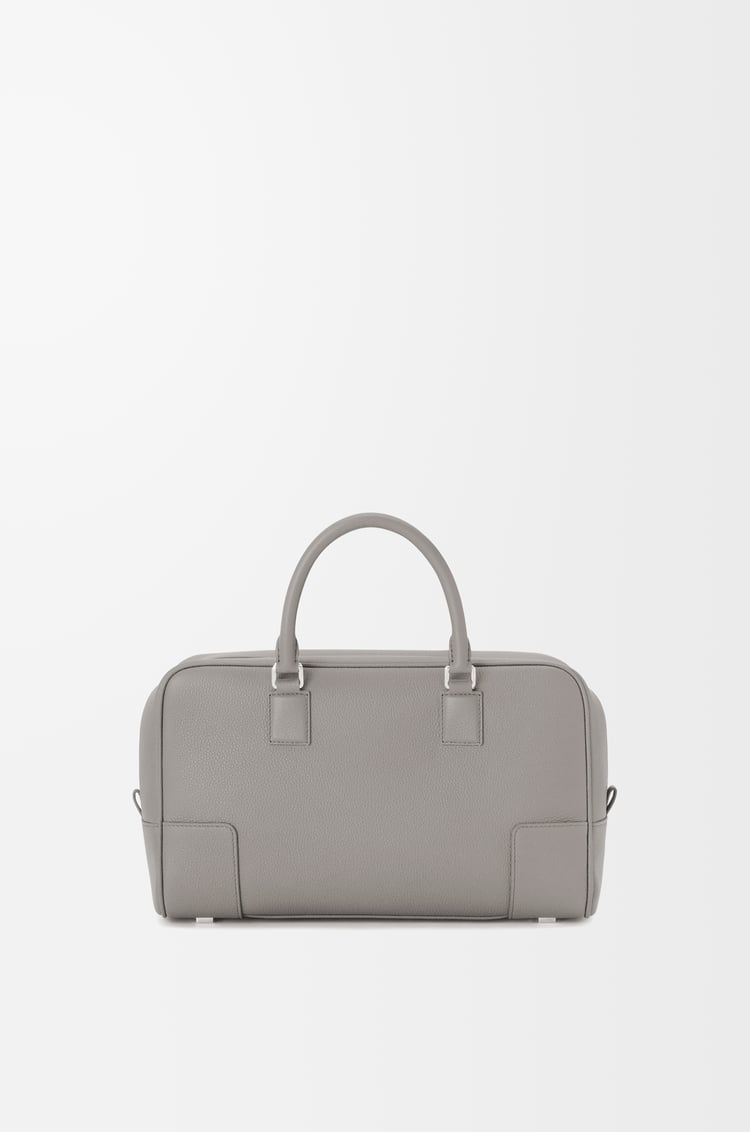 LOEWE Amazona 28 bag in soft grained calfskin Pearl Grey