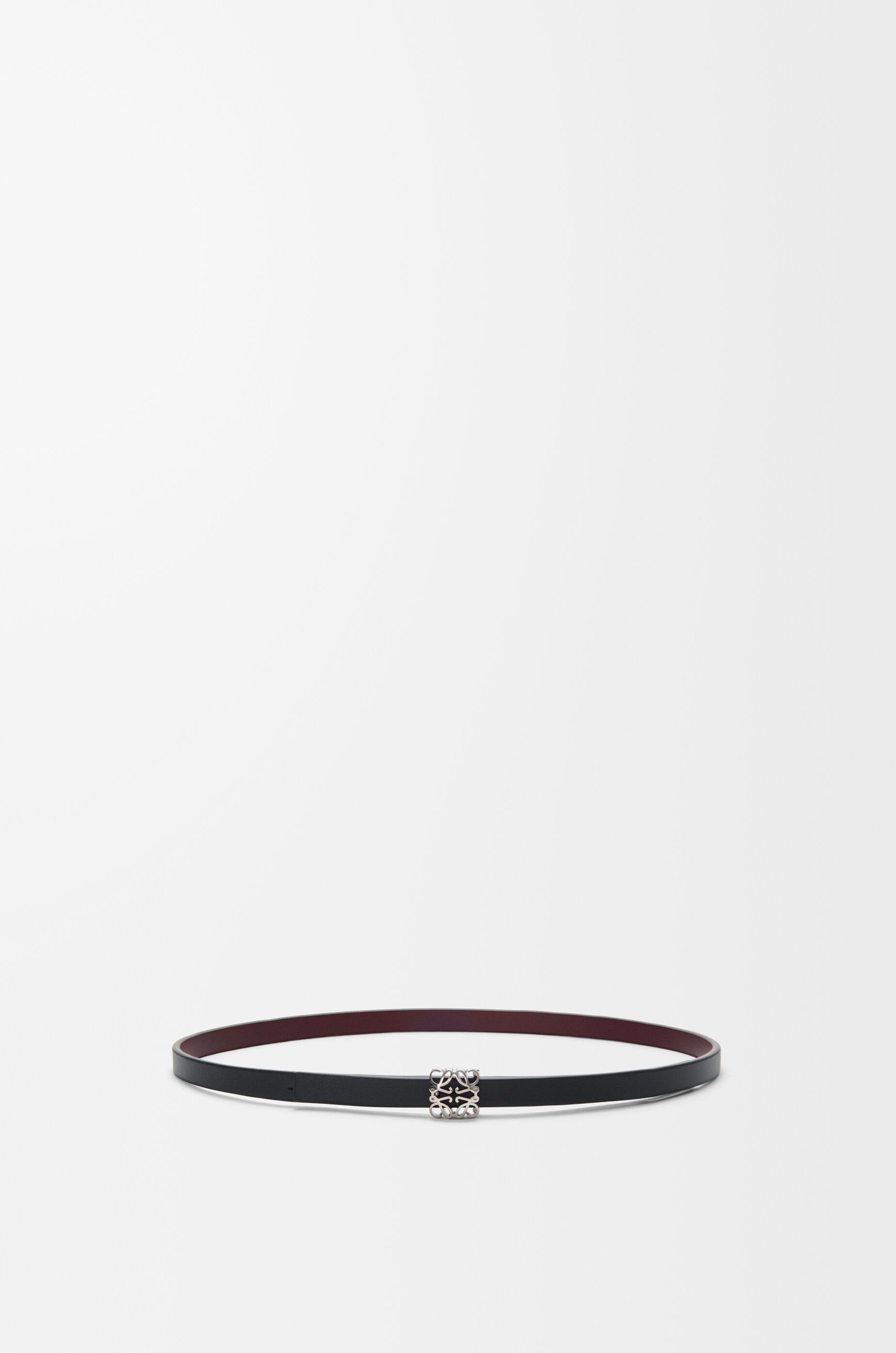 リバーシブル アナグラム ボンベ ベルト（スムースカーフ） ブラック