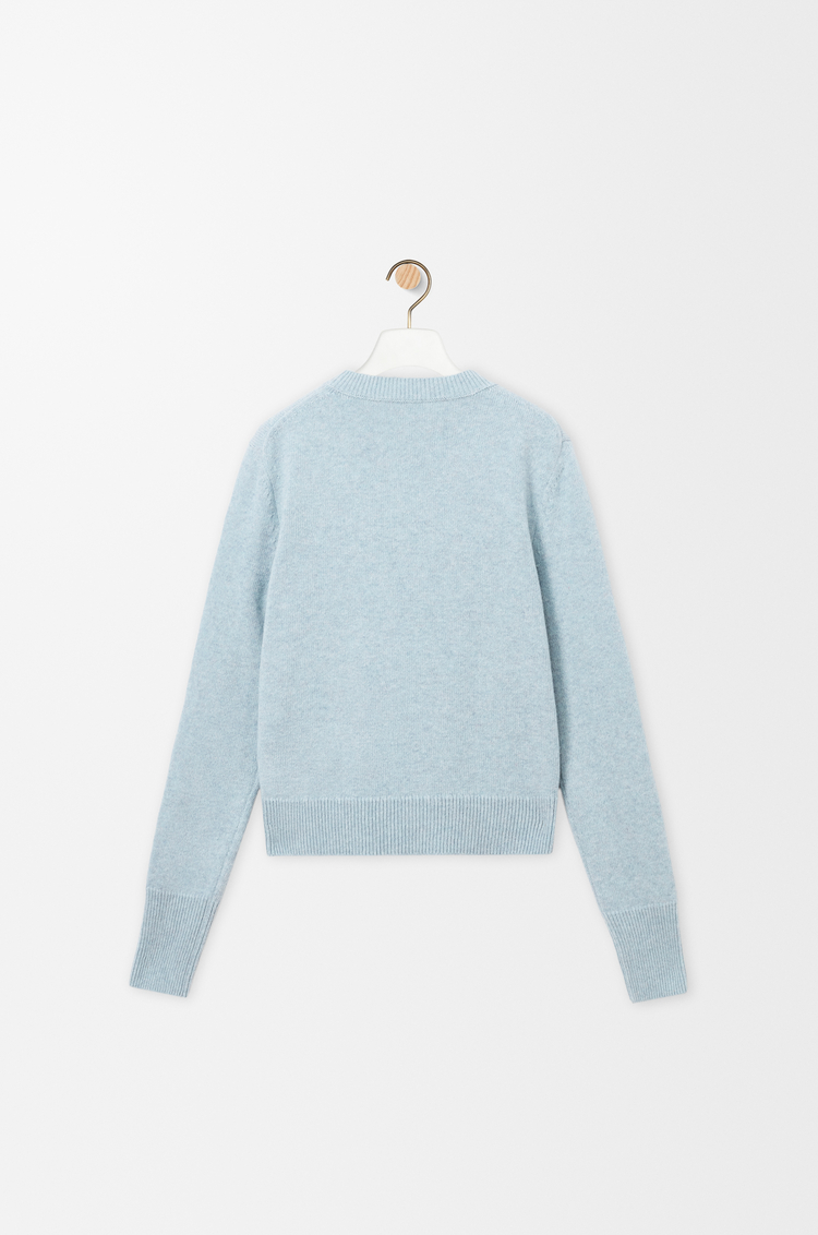 LOEWE Sweater in wool Light Blue
