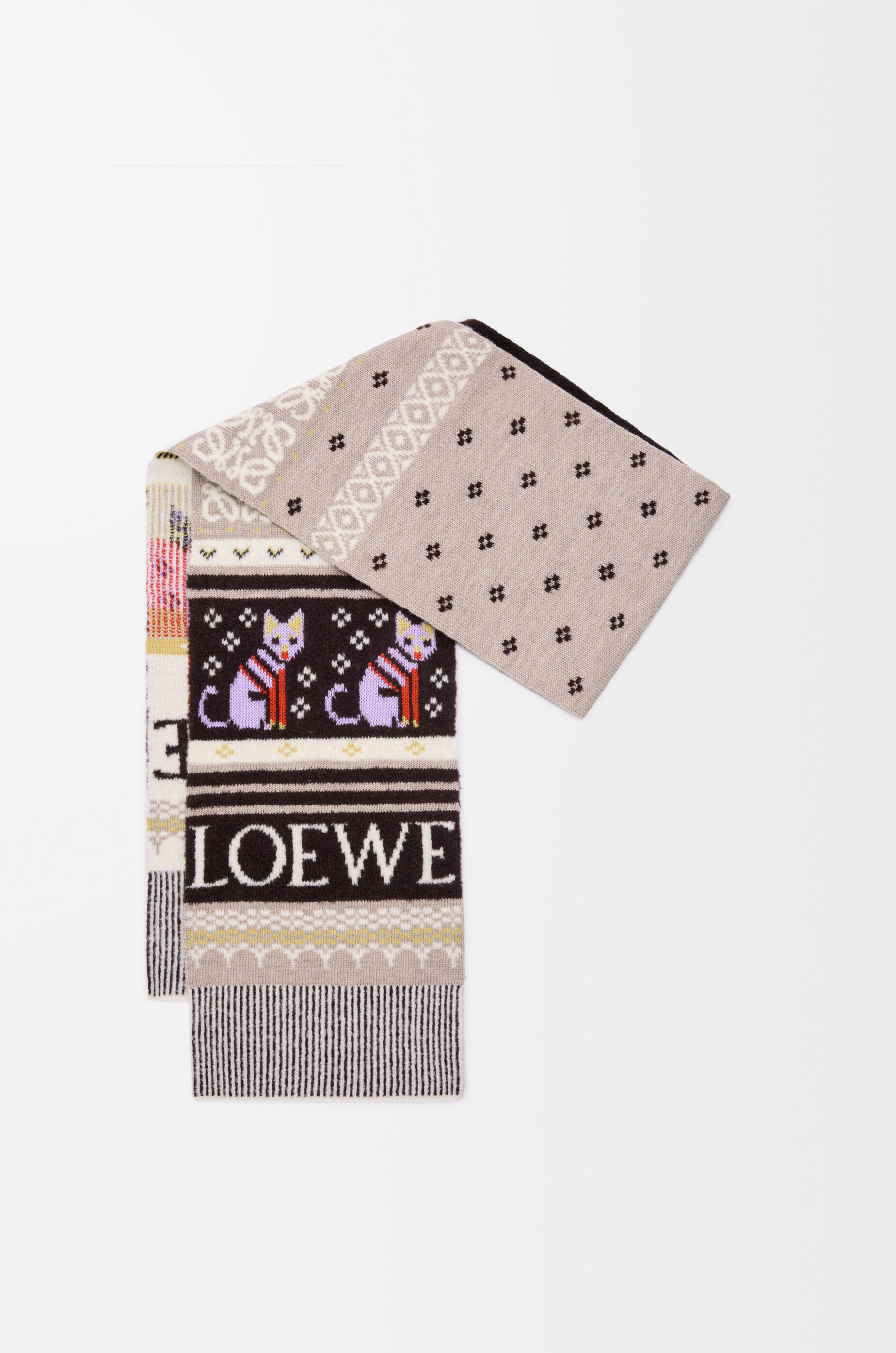 スカーフ（ウールブレンド） マルチカラー - LOEWE Japan official website