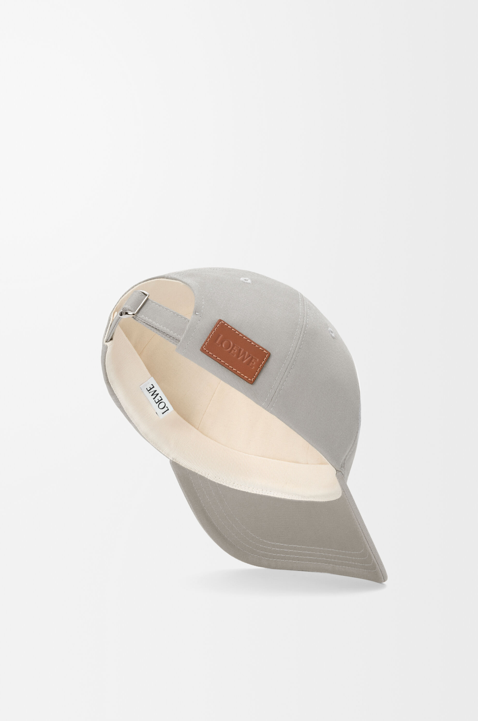 LOEWE パッチキャップ Patch cap in canvas Black - LOEWE