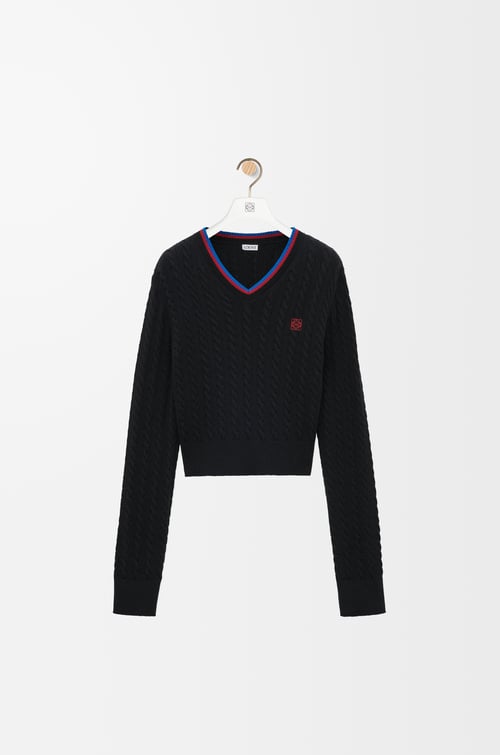 LOEWE セーター（コットン） ブラック