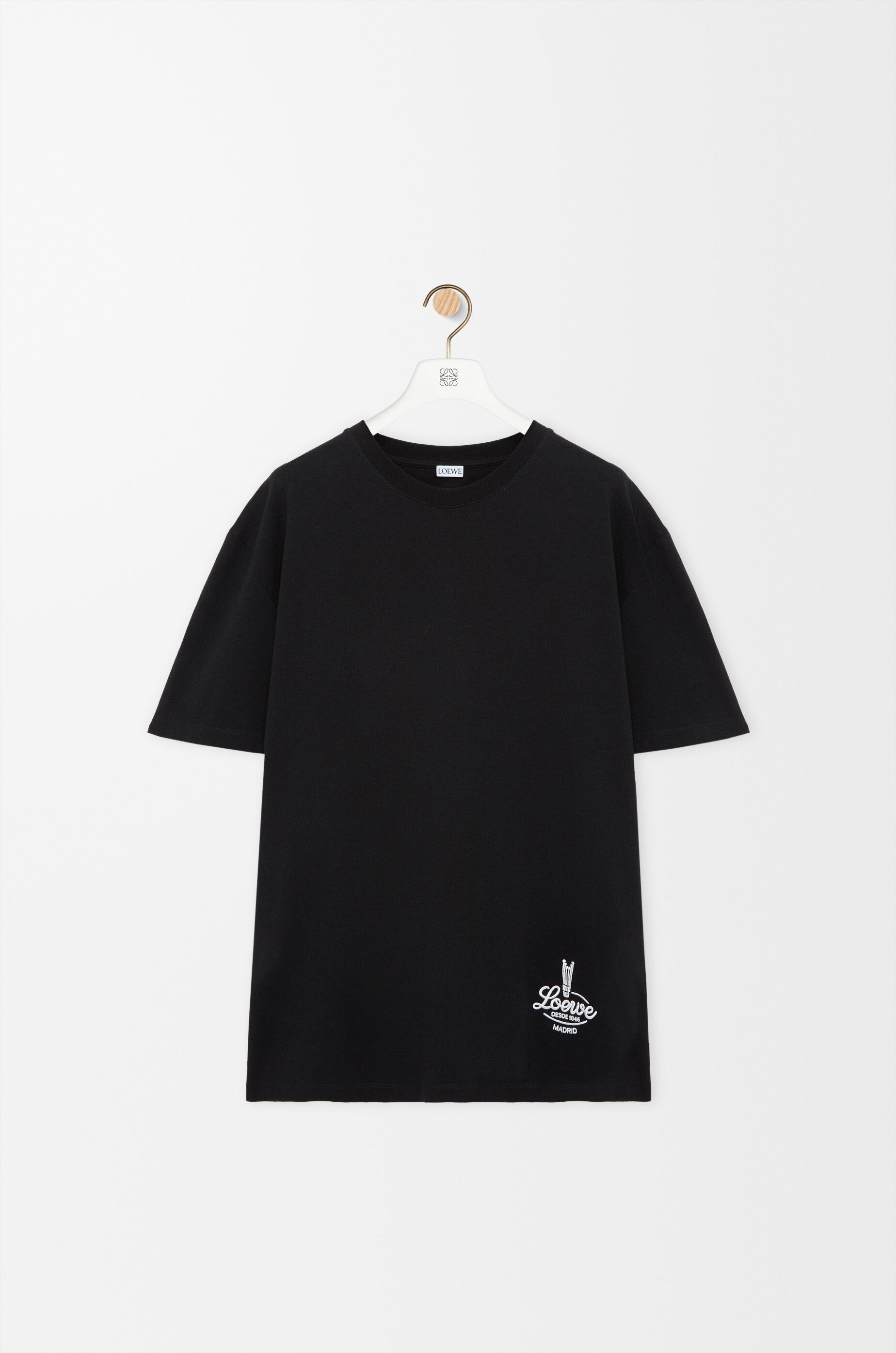 LOEWE Tシャツ ブラック リラックスフィット Tシャツ（コットン） ブラック - ロエベ 日本 公式