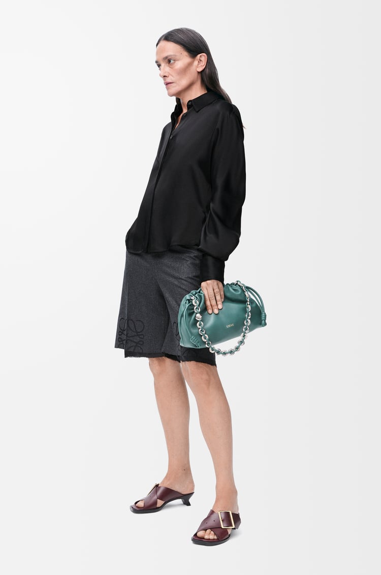 LOEWE Camisa en viscosa Negro