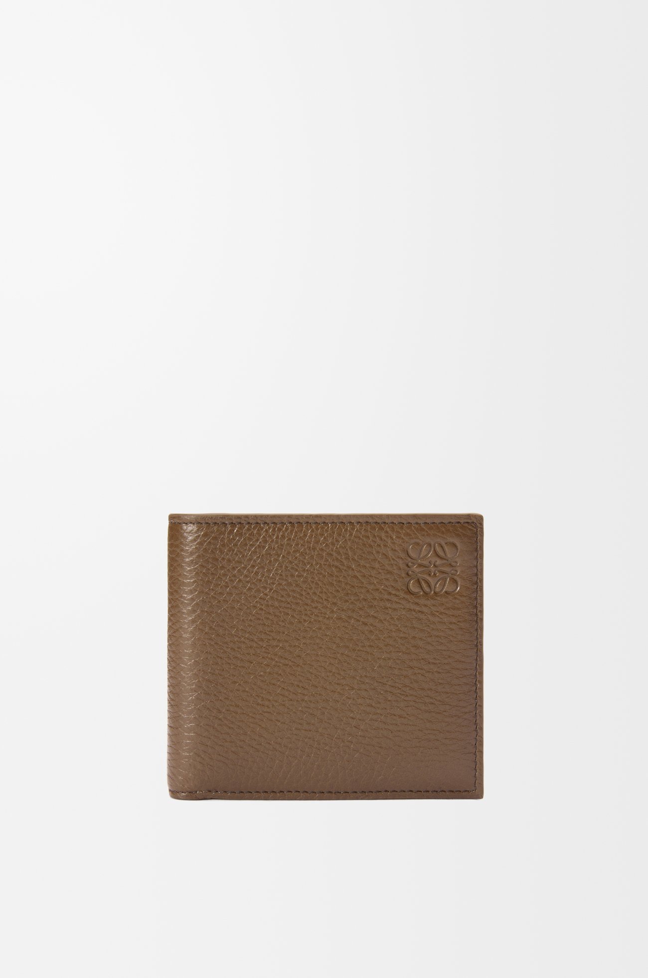 LOEWE Cartera con dos pliegues en piel de ciervo Tundra