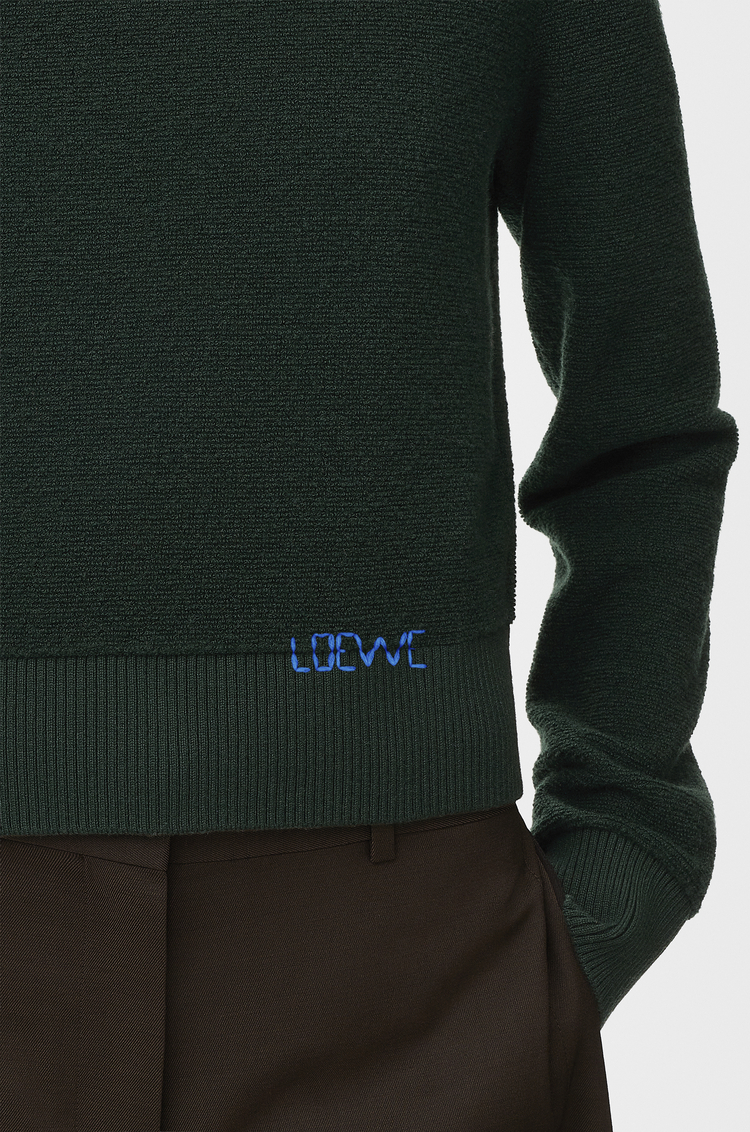 LOEWE セーター（ウール） ダークグリーン