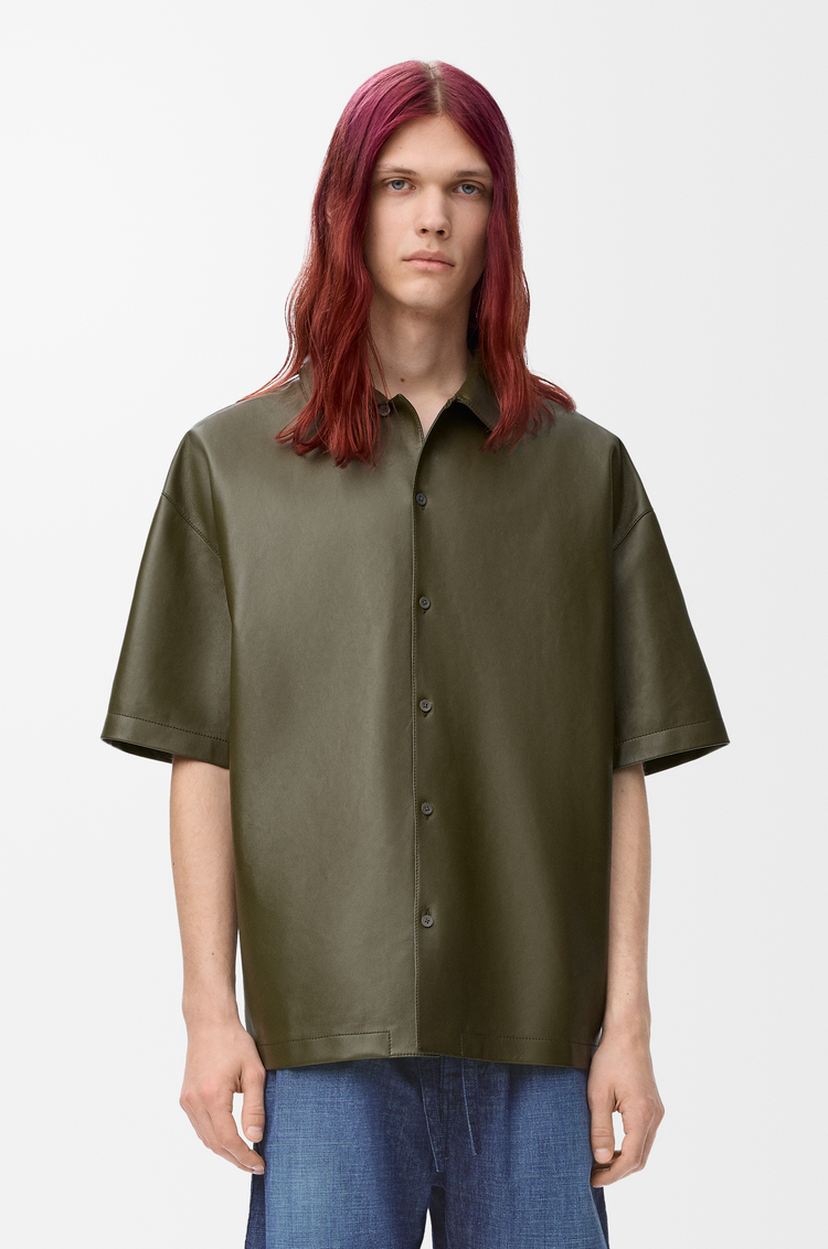 LOEWE ショートスリーブ シャツ（ナパラム） カーキグリーン