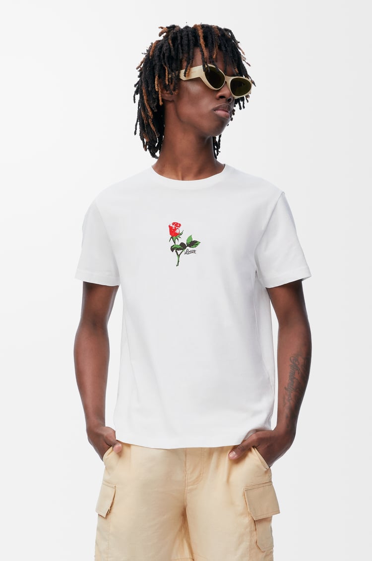 LOEWE Relaxed fit T-shirt in cotton White