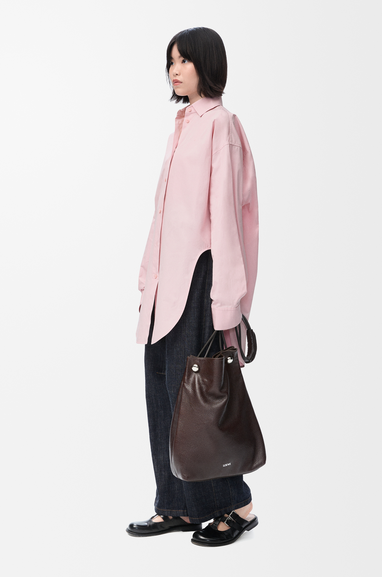 LOEWE Shirt in cotton Pink plp_rd