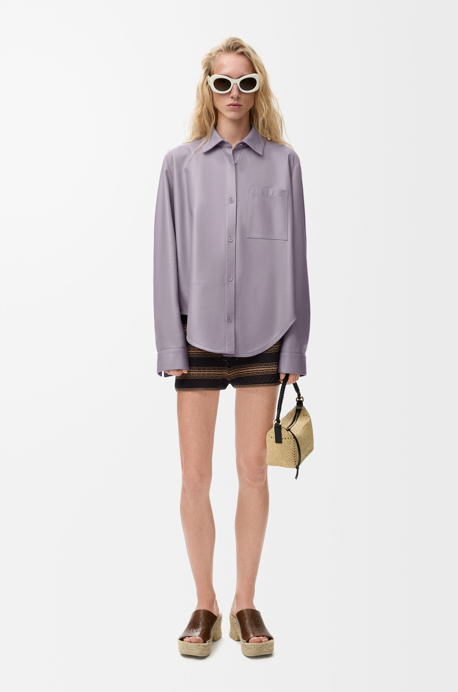 Shorts in cotton blend Black - LOEWE USA Official Website