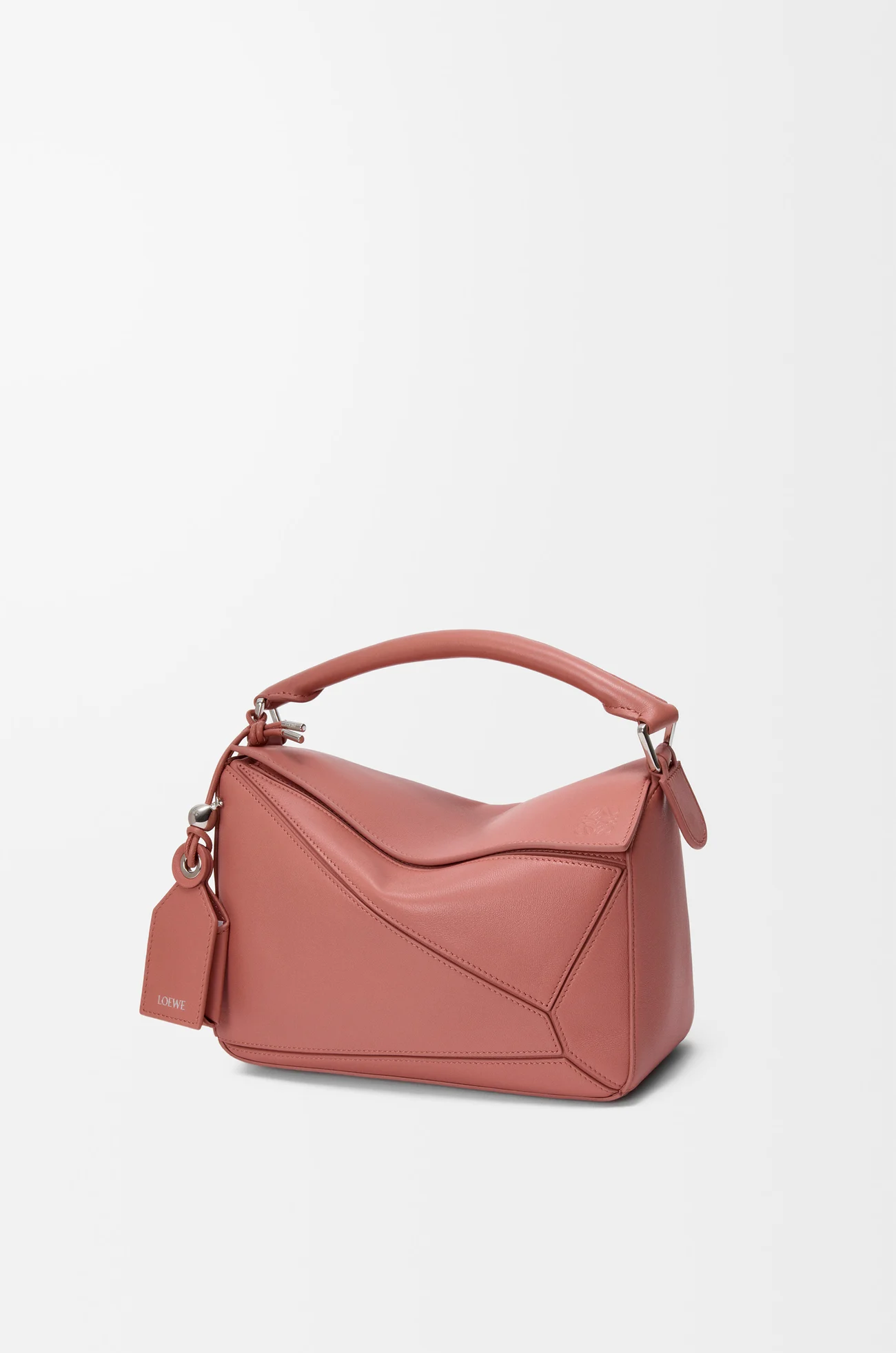 LOEWE Small Featherlight Puzzle bag in nappa lambskin Blush