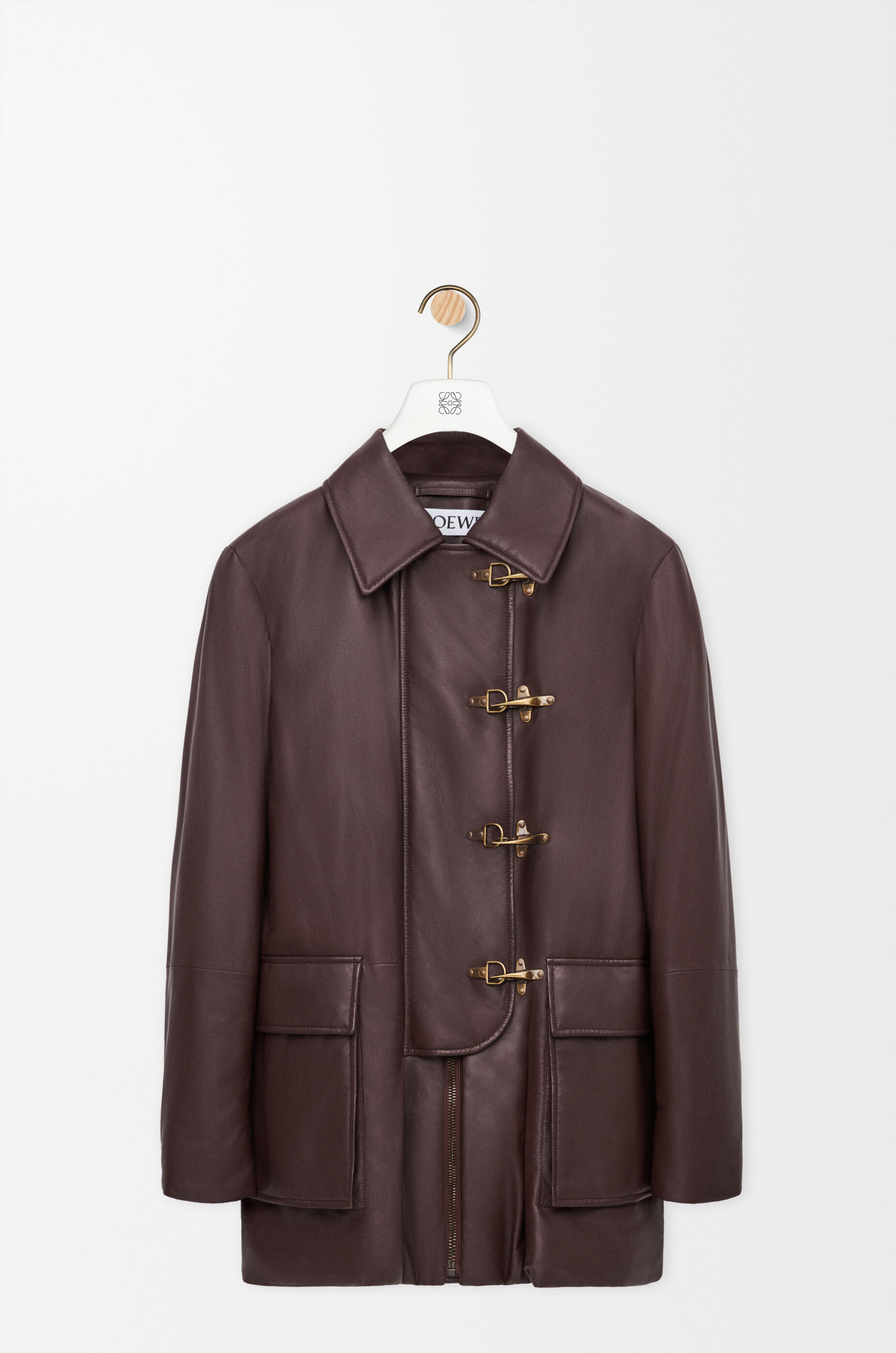 ⭐︎最高級⭐︎LOEWE ラムレザーコート ナッパレザー 着丈85cm サイズ38 org.jpg