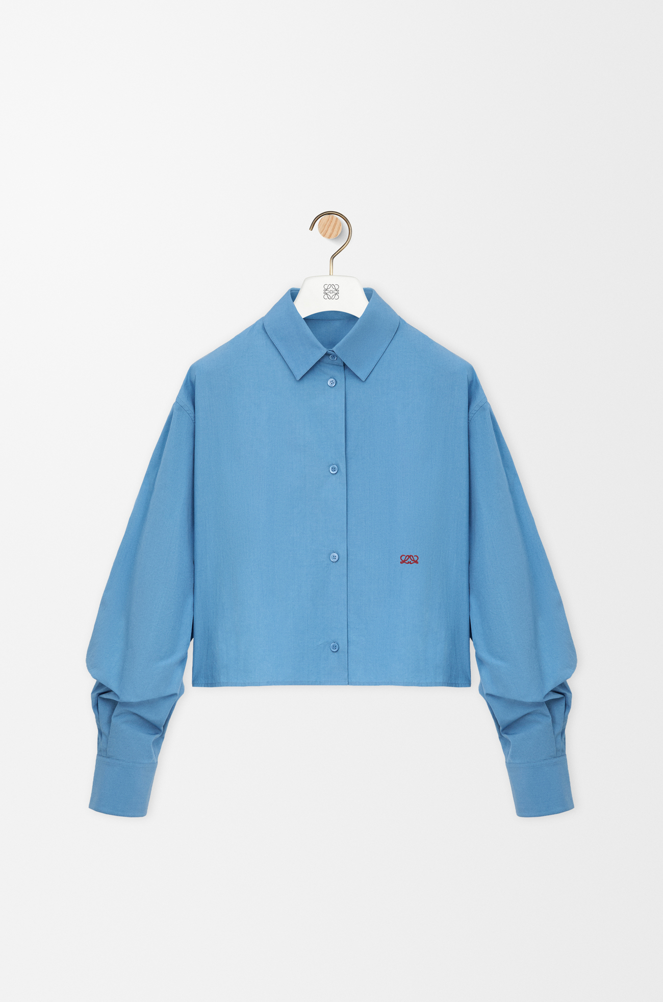 LOEWE 棉质衬衫 蓝色