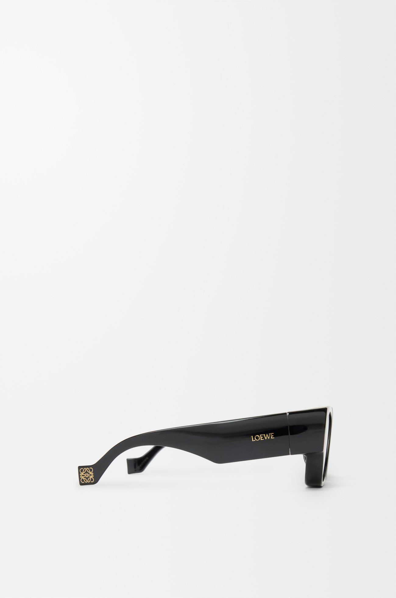 LOEWE Front lenses square sunglasses Black/Silver