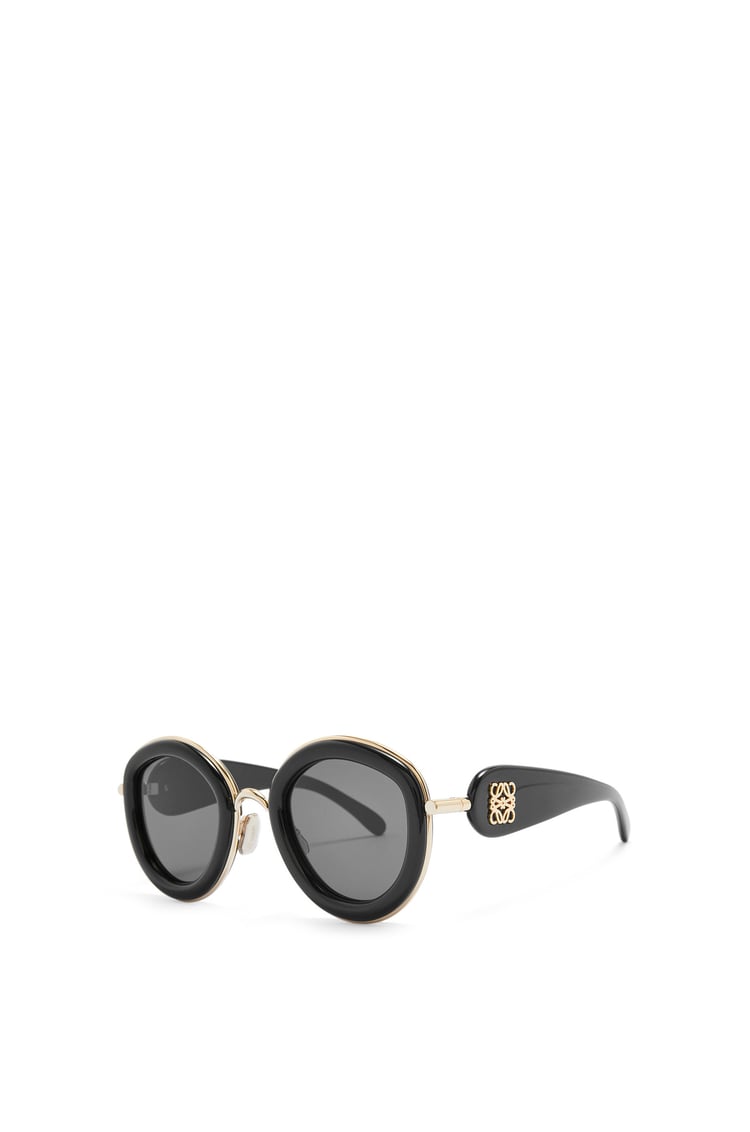 LOEWE Gafas de sol Metal Daisy en acetato y metal Negro