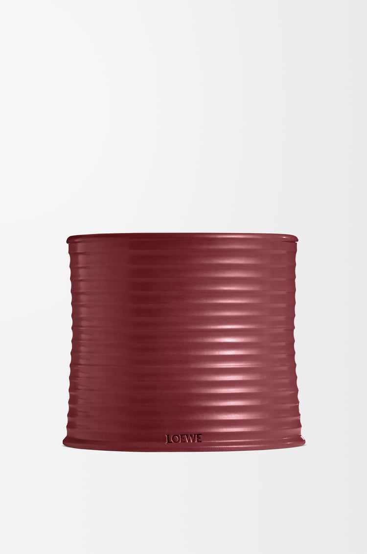 LOEWE Medium Beetroot candle Magenta