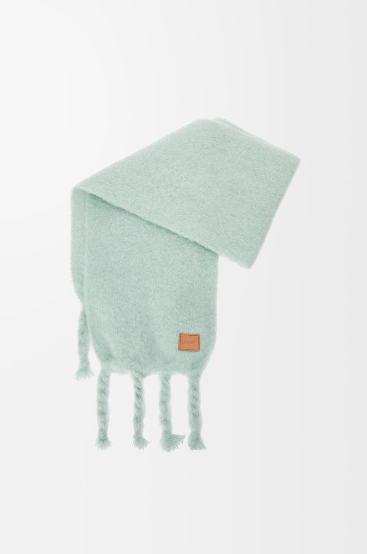 LOEWE スカーフ（モヘア&ウールブレンド） ウォーター