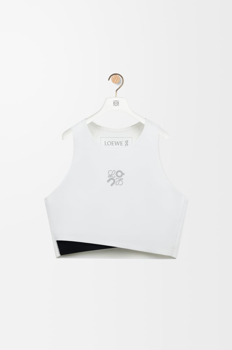 LOEWE Performance top in technical jersey White