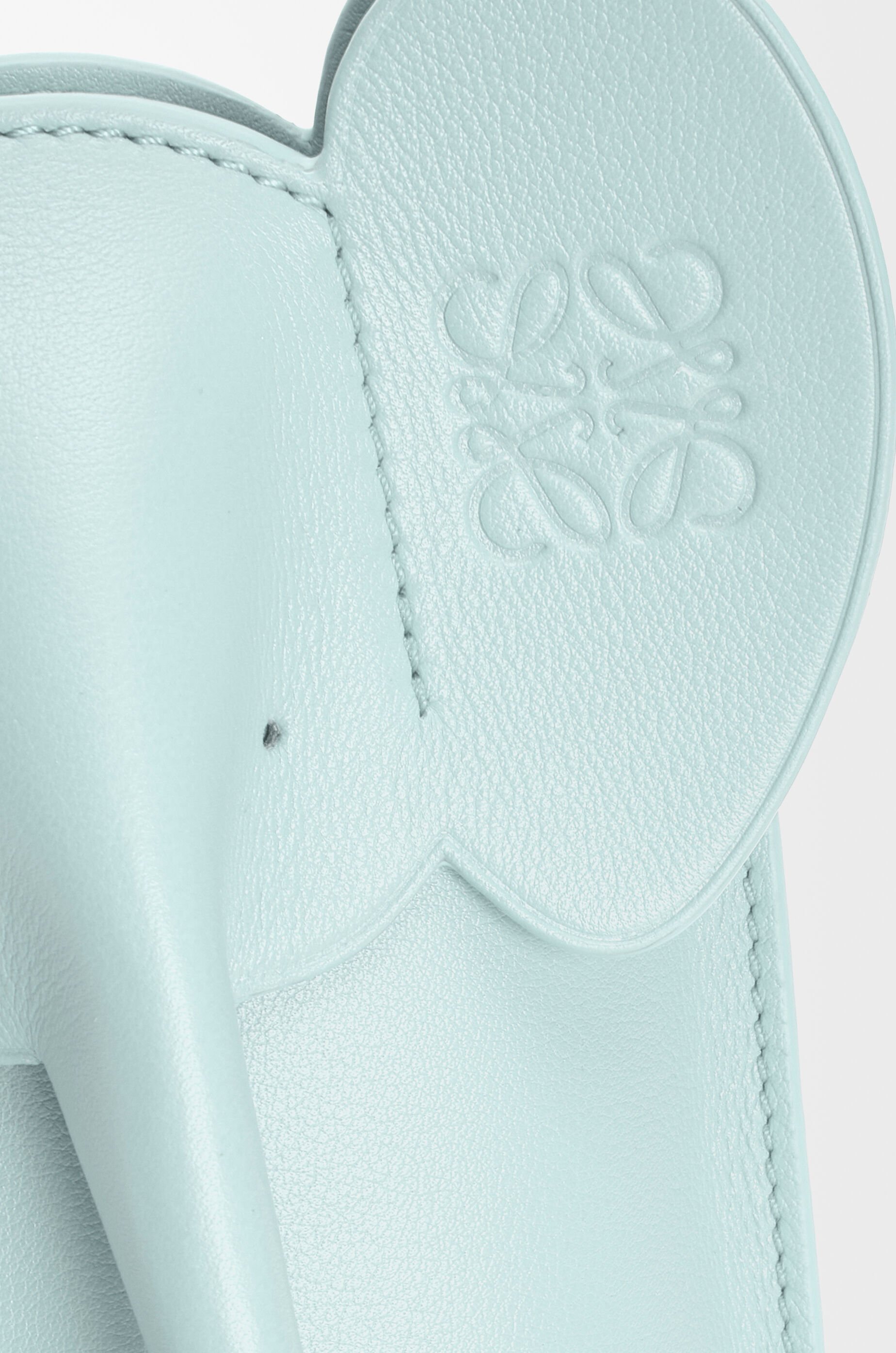 美品】LOEWE ロエベ エレファントモチーフ ポケット AQUA 水色系