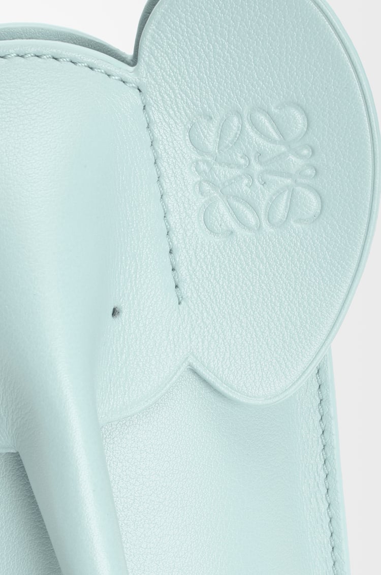 LOEWE Elephant Pocket in classic calfskin Blue Iceberg