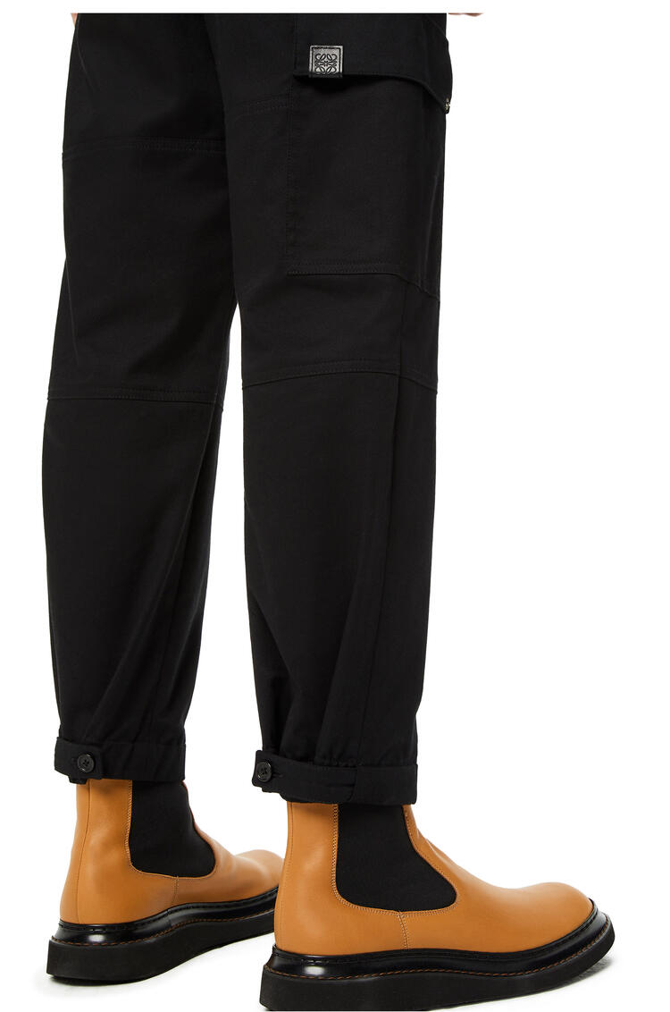 LOEWE Cargo trousers in cotton Black pdp_rd