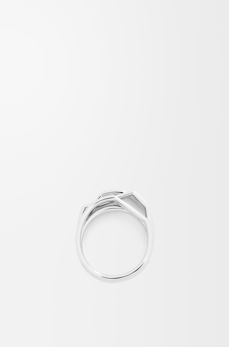 LOEWE Stacked ring in sterling silver  Silver