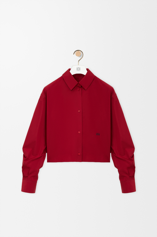 LOEWE Shirt in cotton Red