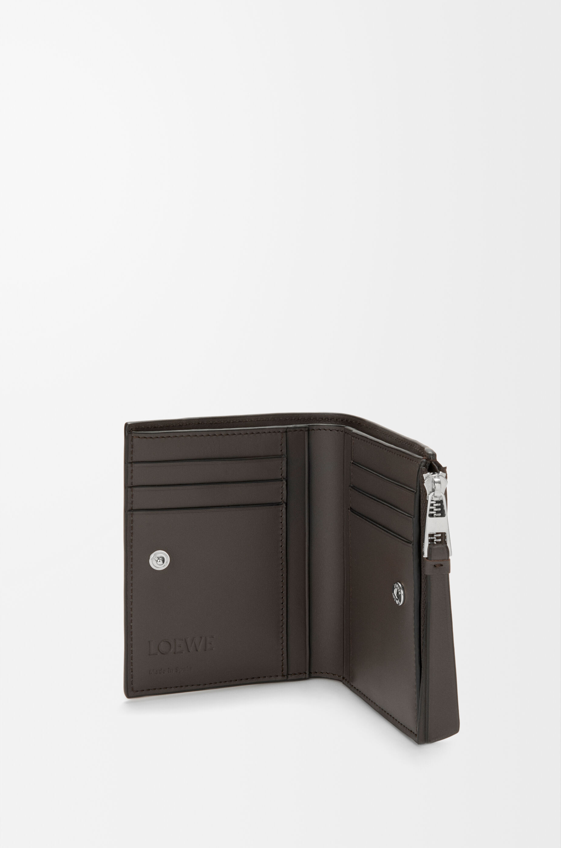 パズル スリム コンパクト ウォレット（クラシックカーフ） グレー