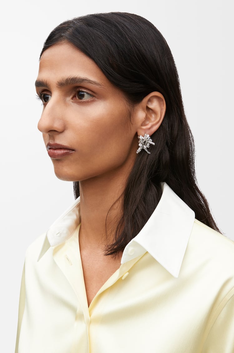 LOEWE Tarantella earrings in sterling silver Silver