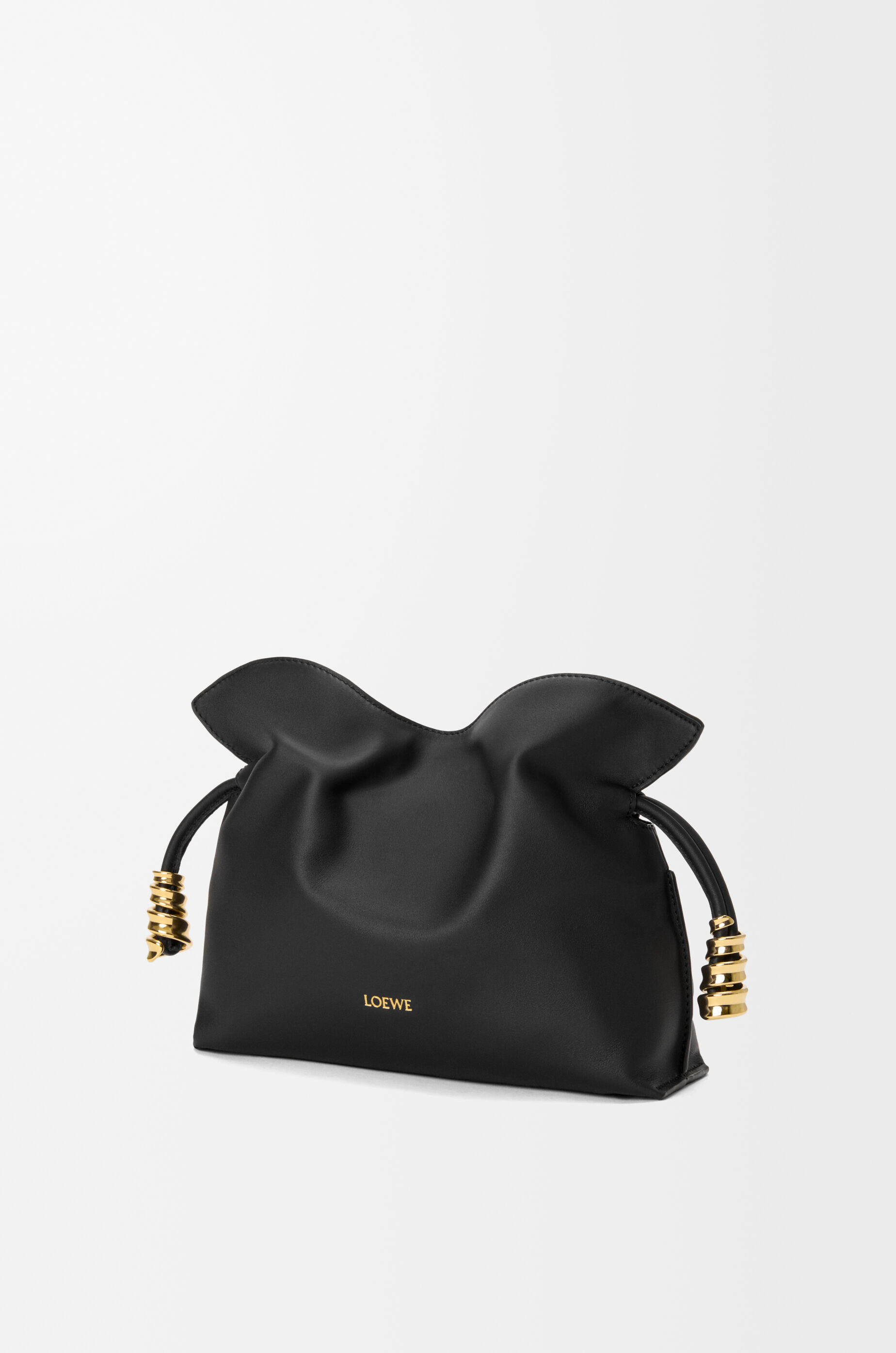 コイル フラメンコクラッチ ミニ（ナパカーフ） ブラック - LOEWE