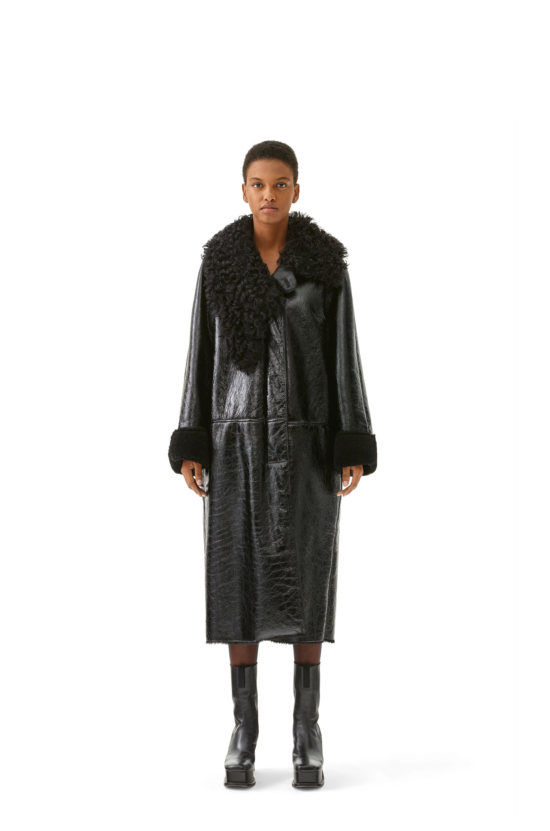 Loewe shearling coat outlet