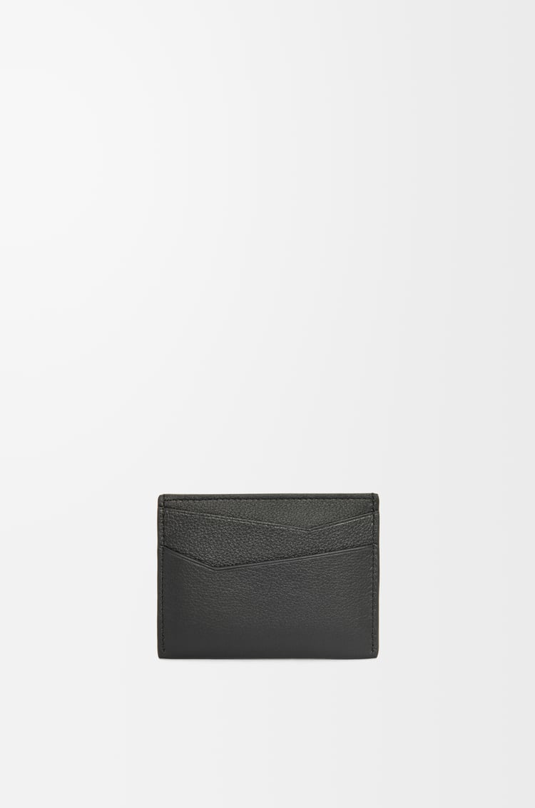 LOEWE Puzzle plain cardholder in classic calfskin Black