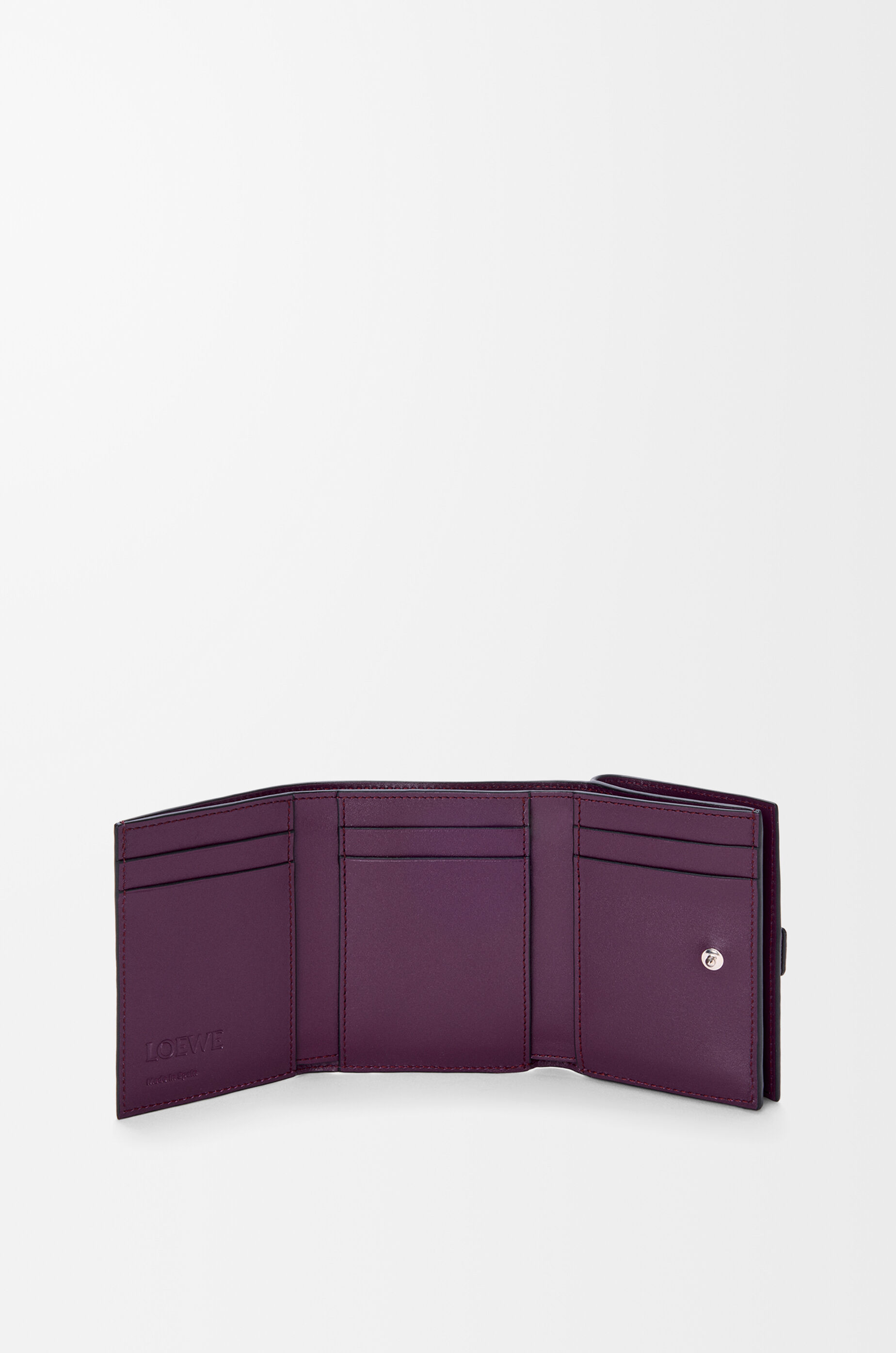 Trifold wallet in soft grained calfskin Multicolor - LOEWE