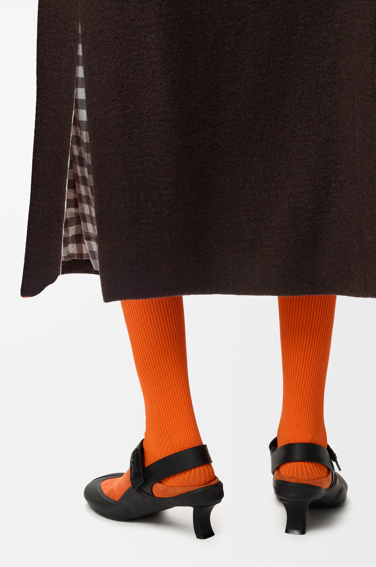 LOEWE Abrigo en cashmere Marrón