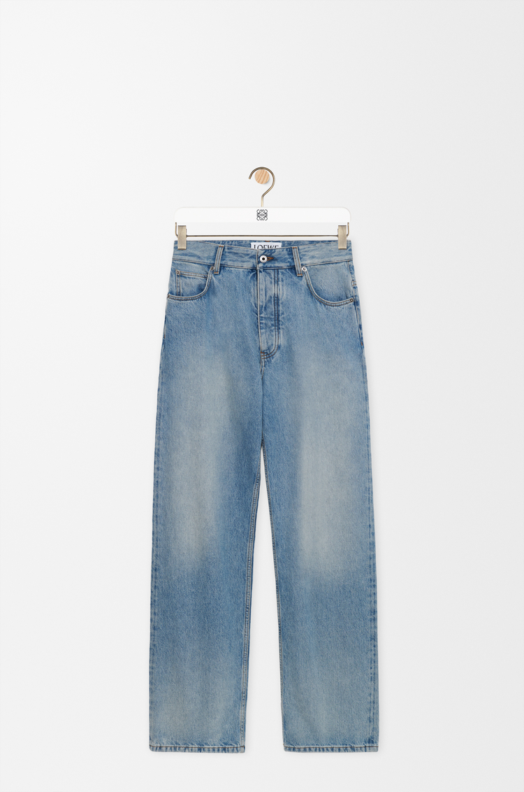LOEWE Pantalón vaquero en denim Azul Vintage
