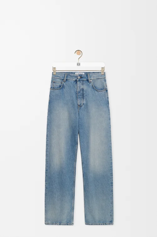 LOEWE Pantalón vaquero en denim Azul Vintage