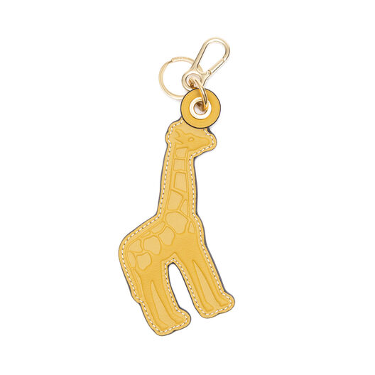 LOEWE Giraffe Leather Charm Yellow Mango/Varsity Blue LOEWE Giraffe Leather Charm Yellow Mango/Varsity Blue all