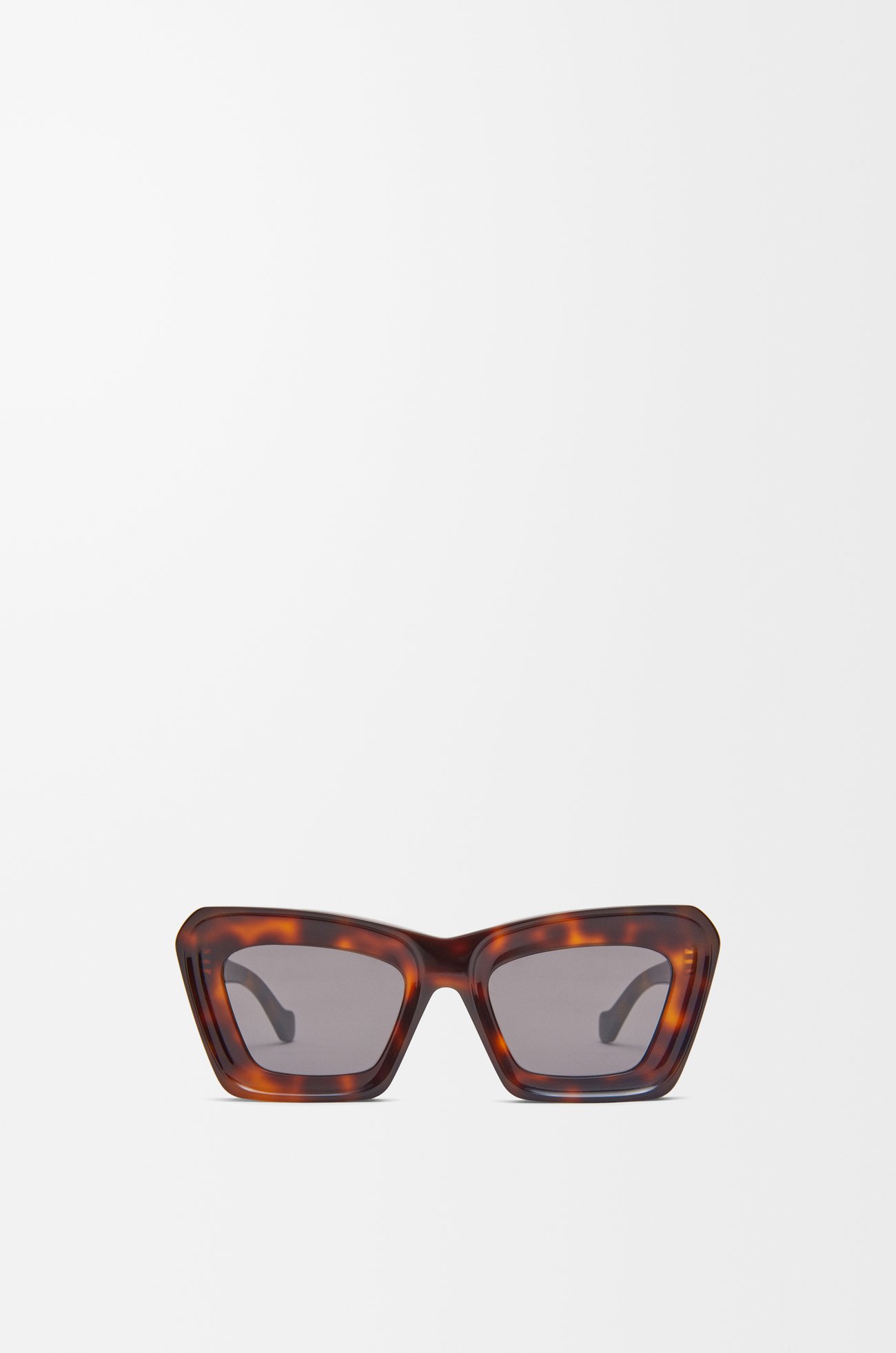 LOEWE Beveled Cateye sunglasses Havana