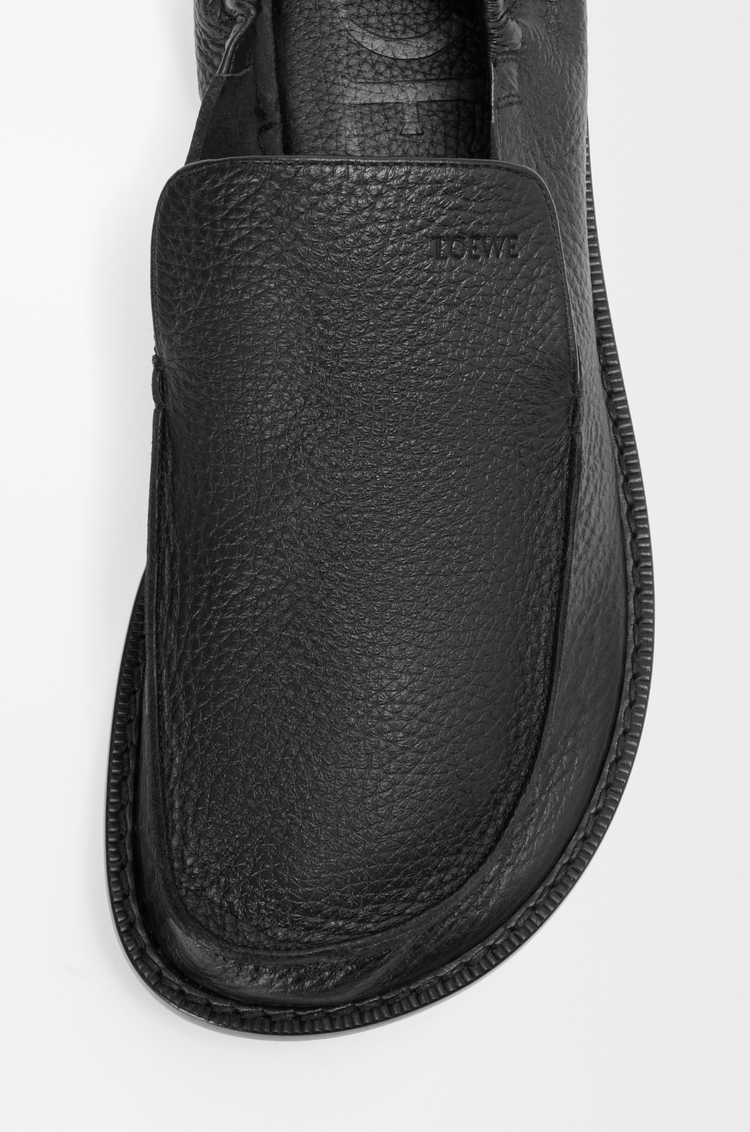 LOEWE Mocassins Flex en cuir de cerf Noir