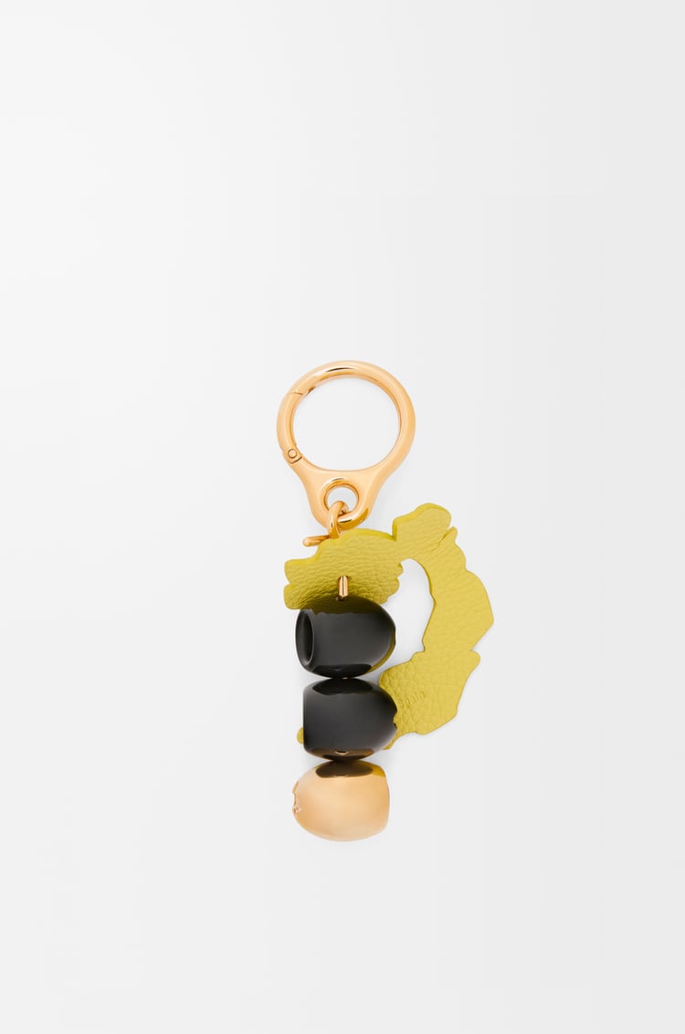 LOEWE Charm aceituna Negro/Dorado