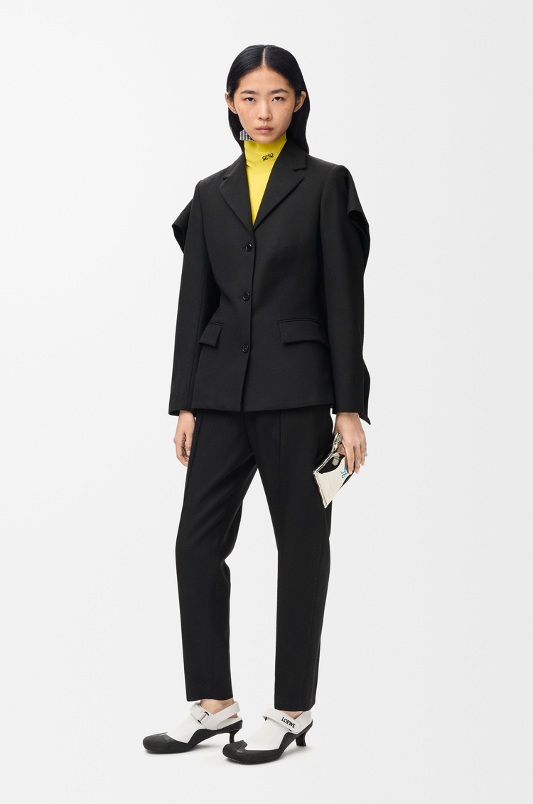 LOEWE Chaqueta en lana Negro
