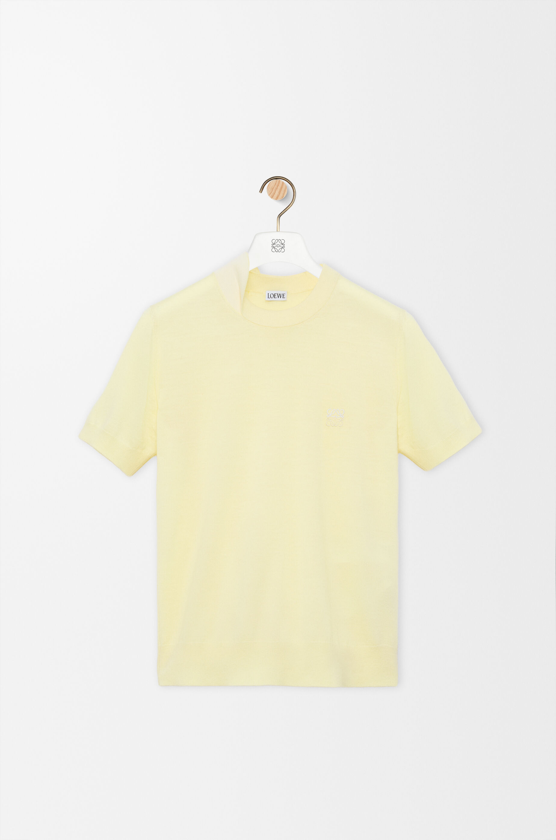 Top in merino wool Yellow - LOEWE USA Official Website