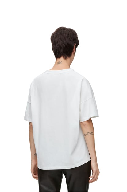 LOEWE ボクシーフィット Tシャツ（コットン） ホワイト plp_rd
