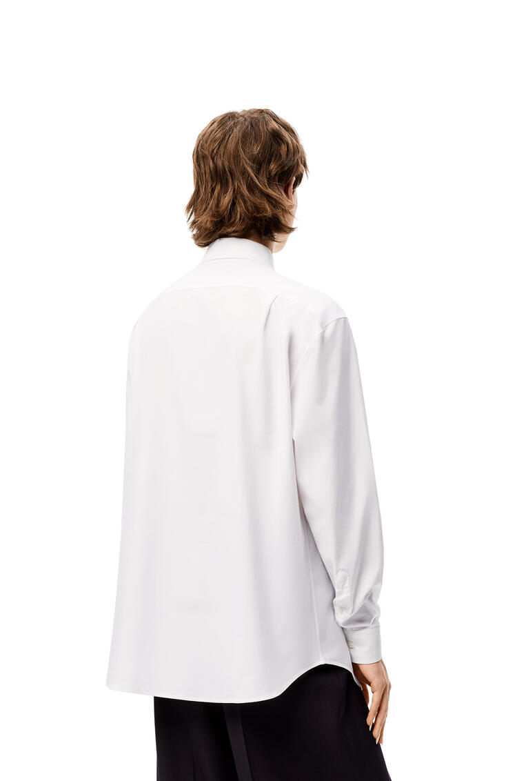 LOEWE Camisa en algodón Oxford Blanco pdp_rd