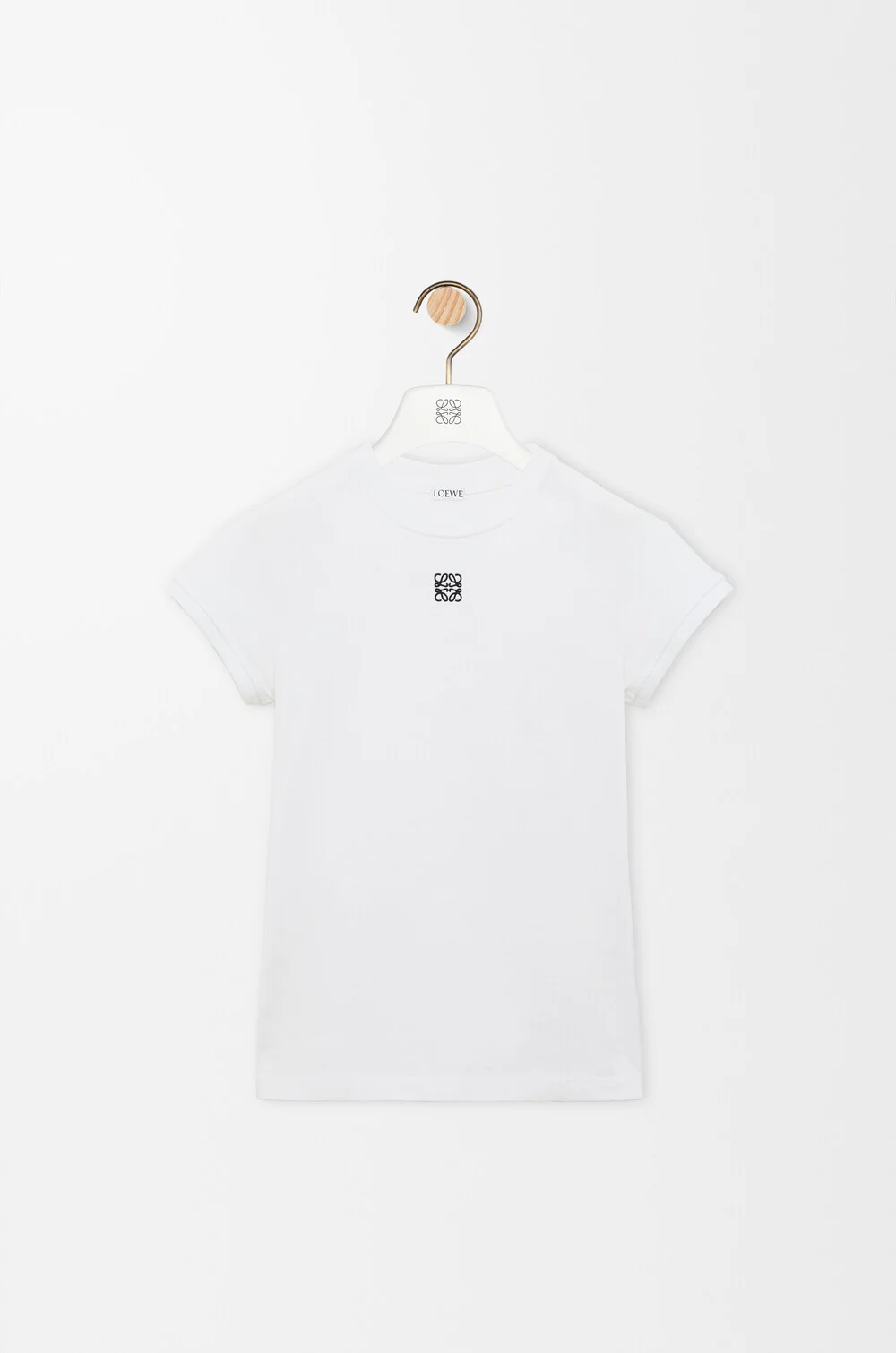 スモールフィット Tシャツ（コットンブレンド） ホワイト - ロエベ 