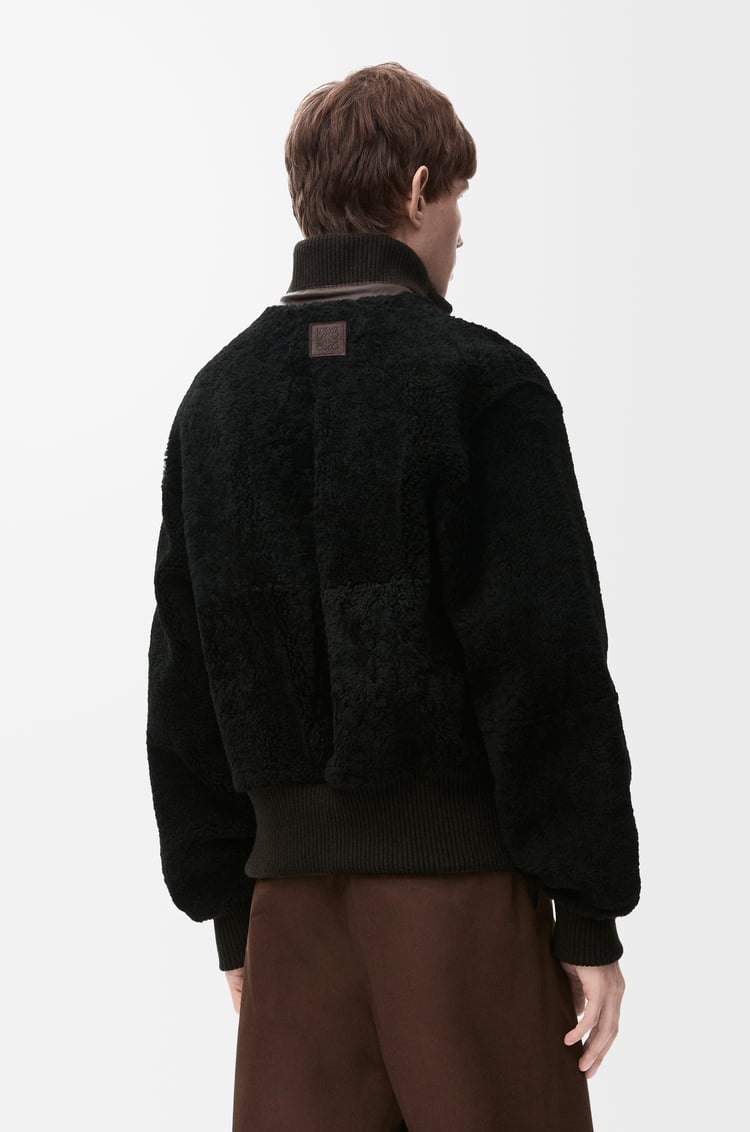 LOEWE 剪羊毛夹克 黑色