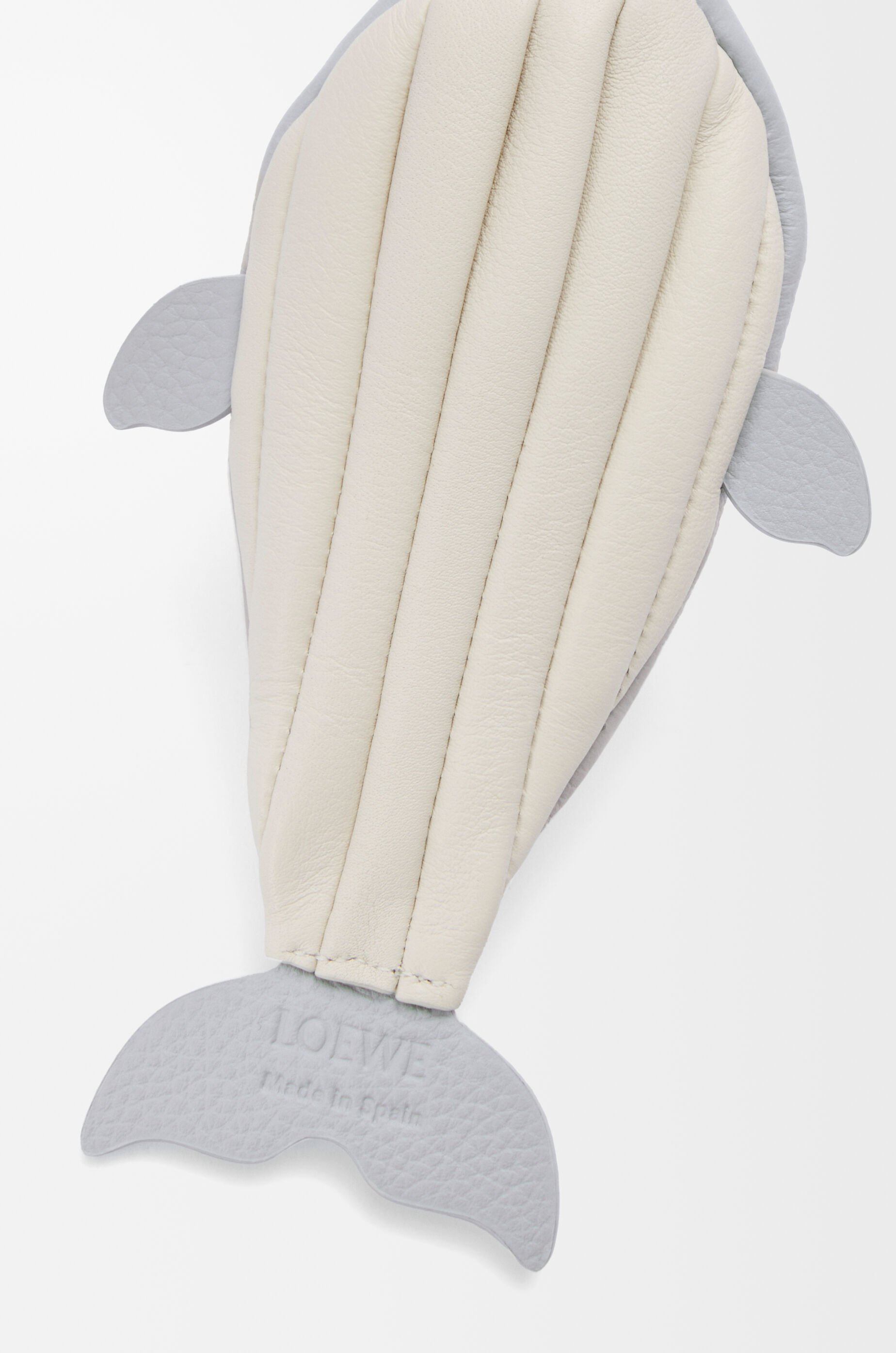 Whale coin purse charm in classic calfskin Grey - LOEWE Whale coin purse charm in classic calfskin Grey - LOEWE